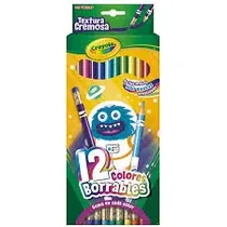 Crayola C682.424 Set de 12 Lapices de Colores Borrables