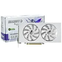 Placa de Vídeo Keepdata Dragonfly White 8GB Radeon RX580 GDDR5 - KDRX580-8GD5W/256B