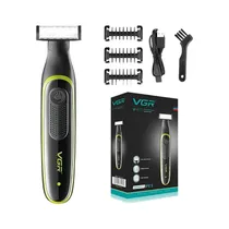 VGR Afeitadora Voyager V-017 USB Negro