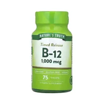 Vitaminas Nature's Truth Vitamin B-12 1000MCG 75 Tabletas