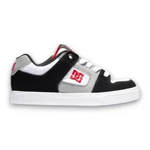 Calzado Casual Masculino DC Lifestyle Pure Black/ Grey/ Red