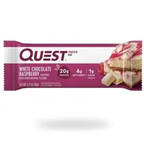 Barra de Proteína Quest White Choco Raspberry 20G