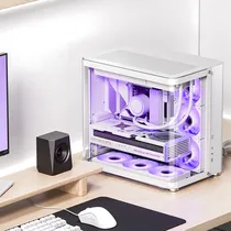Gabinete Jonsbo TK-2 Itx/M-ATX/ATX White