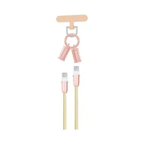 CordóN de Cable Devia Extreme Speed Series EC657 USB-C A USB-C PD 60 W 0.3 Metros Desert Titanium