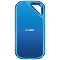 SSD Externo Sandisk 1TB Creator Pro Portátil / USB-C 3.2 - Azul (SDSSDE81C-1T00-G25)