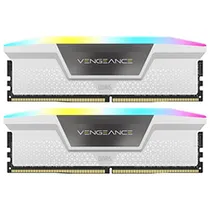 Memoria Ram Corsair Vengeance RGB DDR5 64GB (2X32GB) 5200MHZ - Blanco (CMH64GX5M2B5200C40W)