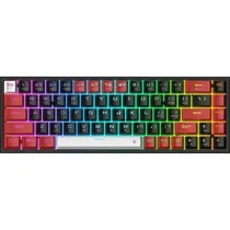 Redragon Teclado Wireless Castor Pro K631RGB-Pro-BRW Rojo/Negro/Blanco