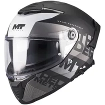 Capacete MT Helmets Thunder 4 SV Waves B2 - Fechado - Tamanho M - com Óculos Interno - Matt