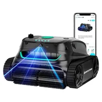 Aspirador Robô Wybot S2 Vision Ai Camera Brushless Motor para Piscina