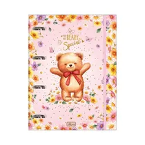 Cuaderno Universitario Tilibra Love Bear 39835 48 Hojas