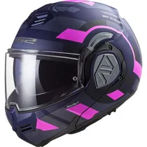 Capacete para Moto LS2 FF906 Advant Kpa Escamoteavel 180 Graus Velum Rosa