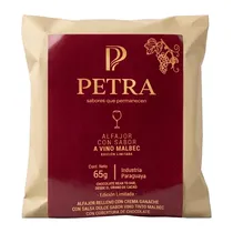 Alfajor Petra Preto Recheio de Vinho Malbec 65G