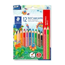 Lápices de Colores Staedtler Noris Super Jumbo 12 Unidades- 129NC12P1