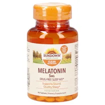Sundown Melatonina 5MG com 90 Cápsulas