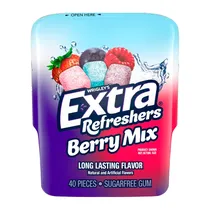 Chiclete Wrigleys Extra Refreshers Berry Pote 40 Unidades