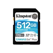Mem Card SD 512GB Kingston 170MB/s C10 U3 V30