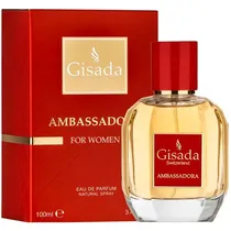 Gisada Switzerland Perfume s.Ambassadora Red F Eau de Parfum 100ML