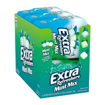 Chiclete Wrigleys Extra Refreshers Mint Mix Caixa 6X40 Unidades