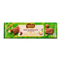 Barra Chocolate Nestle Swiss Ao Leite com Avelãs Inteiras 280G