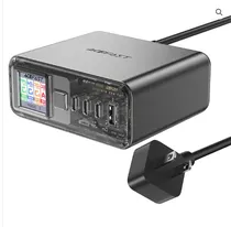 Cargador Acefast Z4 218W PD218W 3USB-C/USB-A Space Gray