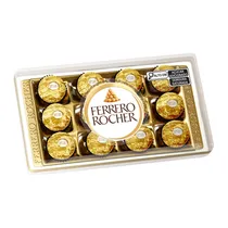 Bombom Ferrero Rocher com 12 Unidades 150G