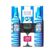 Vino Vinovalie Rose Piscine Kit 2 de 750ML + Copa