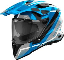 Capacete para Moto Airoh Commander 2 Mavick - Tamanho 2XL - Cerulean Blue Gloss