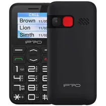 Celular Ipro F183 Dual Sim Tela de 1.8"" Camera VGA e Radio FM - Preto
