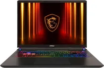 Notebook MSI Vector HX Ai A2XWHG-061US Ult 7-255HX/ 16GBD5/ 512SSD/ 16"/ FHD+/ 144HZ/ RTX5070TI/ W11/ Ing