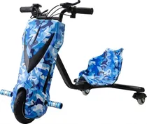 Triciclo Elétrico Interbras Drift 6.5" N3 - Azul Camuflagem