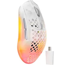 Mouse Gamer Steelseries 62715 Aerox 3 Gen 2 Sem Fio - Ghost