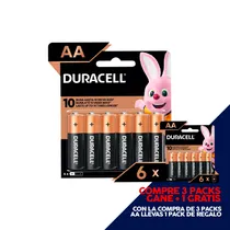 Pilha Alcalina Duracell AA 4+2