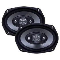 Alto Falante Roadstar RS-6960 com 2 Pecas / 6X9" / 1500W / 4 Vias / 50-22KHZ - Preto