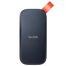 SSD Externo Sandisk 1TB Portátil - Preto (SDSSDE30-1T00-G26)