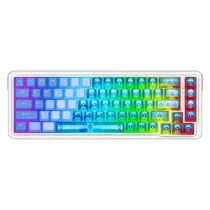 Teclado Gamer Redragon Nova K709PLB RGB Layout 65% USB-C - Branco