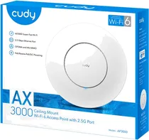 Access Point Cudy AP3000 AX3000 Wifi 6 Ceiling 2.5G Dual Band Poe