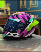 LS2 Casco FF-352 Rookie Wolves Pink