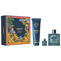 Kit Perfume Versace Eros Pour Homme Edt - Masculino 3 Peças