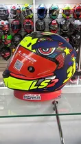 LS2 Casco FF-352 Rookie Khan Blue Matt
