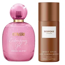 Kit Perfume Feminino Enrico Coveri Contemporary Girl Rose Glow Edp 100 ML + Loção Corporal 150 ML