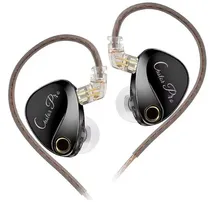 KZ Castor Pro Fone In-Ear Sem Microfone – Preto Bass-Up