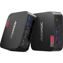Mini PC Acemagician Matrix Mini M1 AMD Ryzen 7 7735HS 24 GB LPDDR5 512 GB SSD - Preto