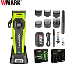 Cortador de Cabelo Wmark NG-V4 Compact Hair Clipper Recarregável Green