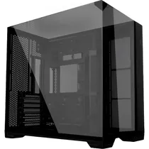 Gabinete Gamer Lian Li O11 Vision Compact ATX Mid Tower Panorâmico - Preto