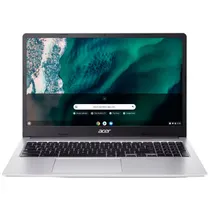 Notebook Acer Chromebook 315 CB315-4H-C0BR 15.6" Intel Celeron N4500 4/64GB - Sparkly Silver
