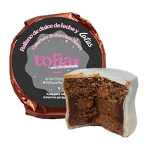 Alfajor Tofia Artesanal Branco Recheio de Pasta Lotus e Doce de Leite 100G