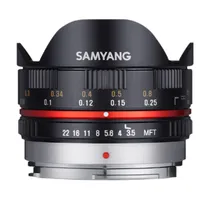 Lente Samyang Panasonic MF 7.5MM F3.5 MFT