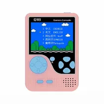 Mini Console Portátil Retro Q18 + Controle - Pink