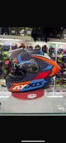 Axxis Casco Hawk SV Evo Ixil C14 M Naranja Matt
