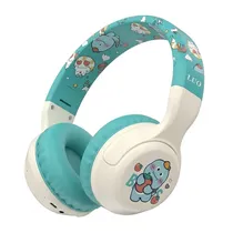 Fone de Ouvido Luo LU-944 - Beerus Dinos - BLT/Azul